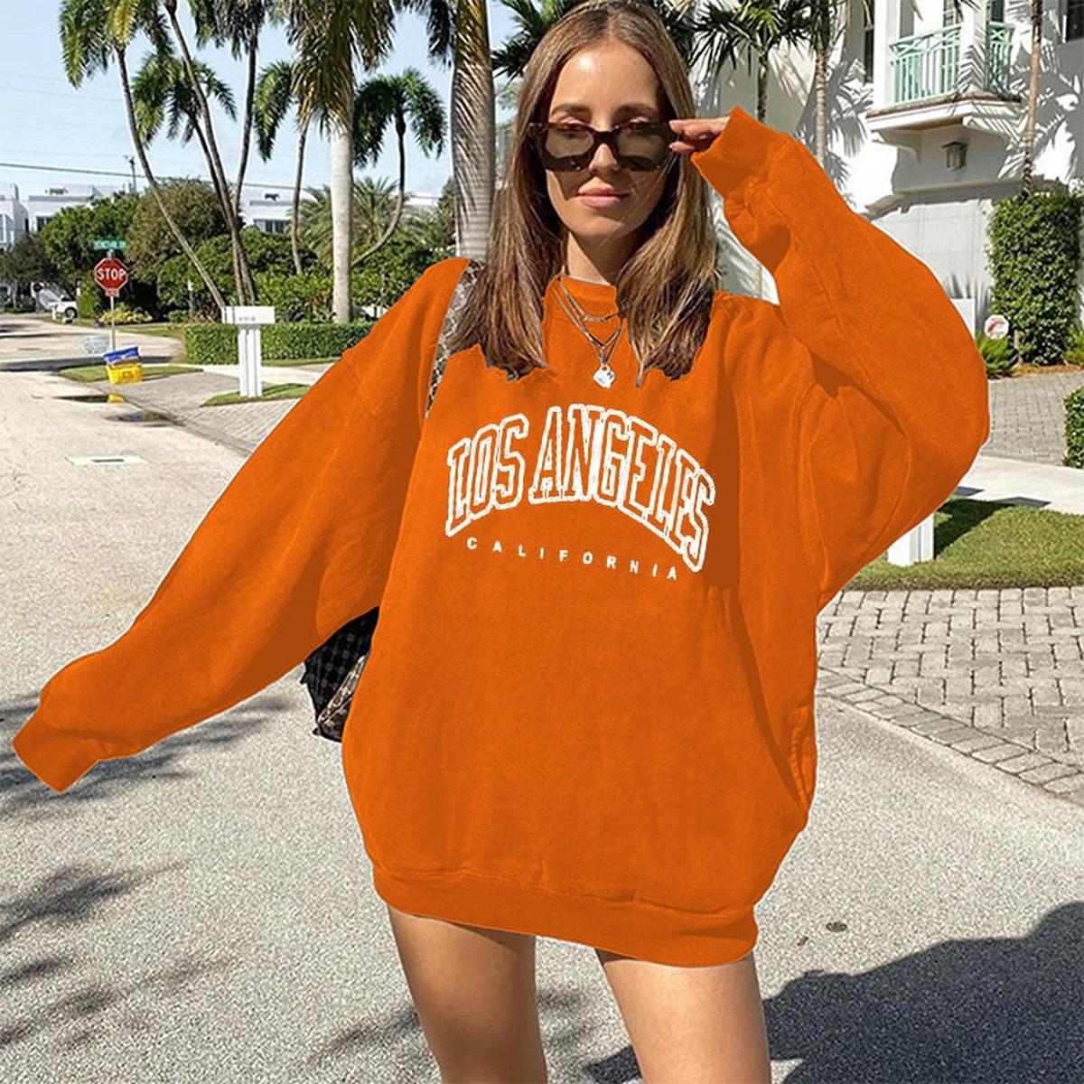 Dames Oversized Pullover Met Lange Mouwen