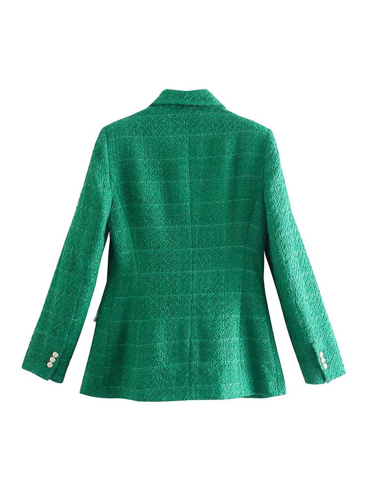 Dames Slim Fit Blazer Professioneel Tailored Jacket