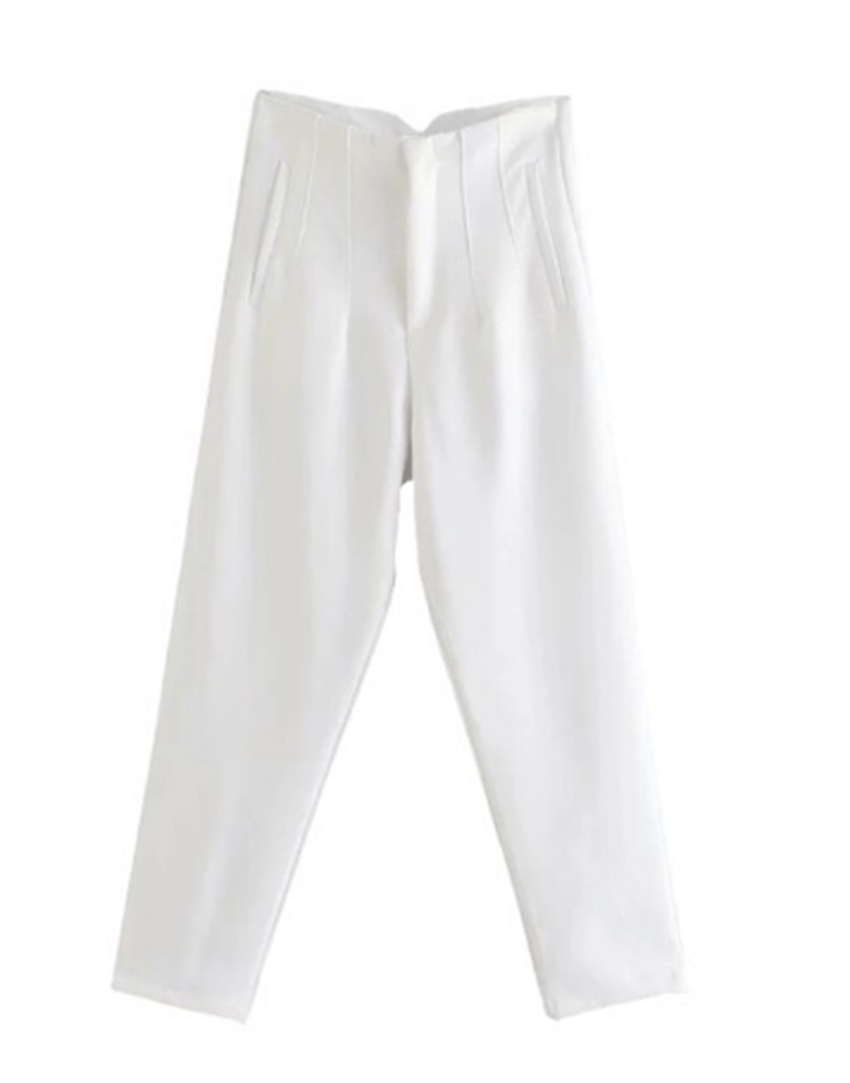 Dames Slim Fit Elegante Broek Van Premium Stof