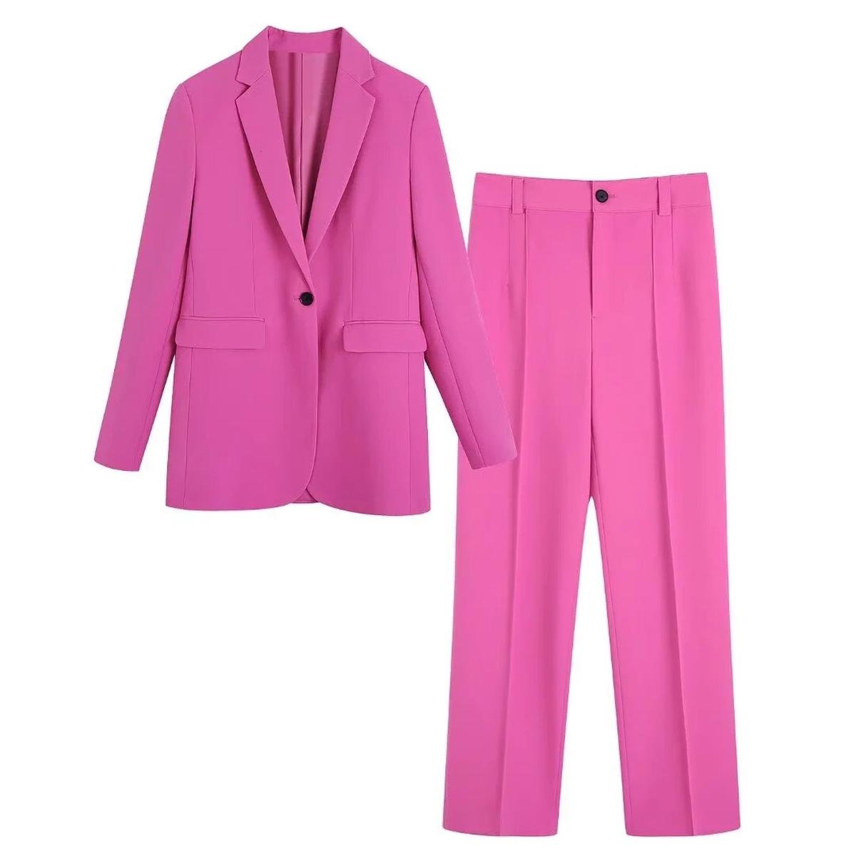 Dames Tailored Blazer Voor Zakelijke En Formele Gelegenheden
