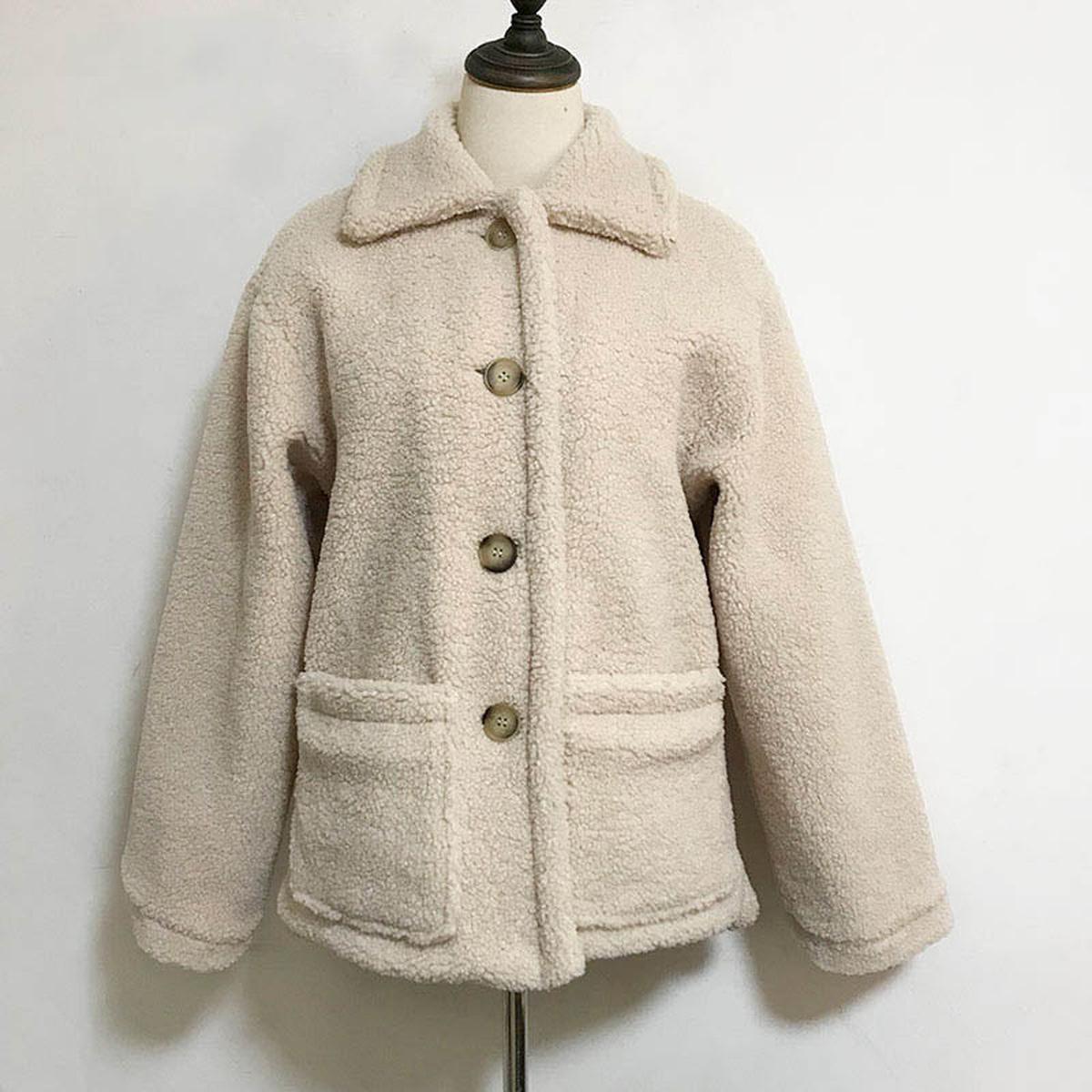 Dames Teddy Fleece Jas Voor Koude Dagen