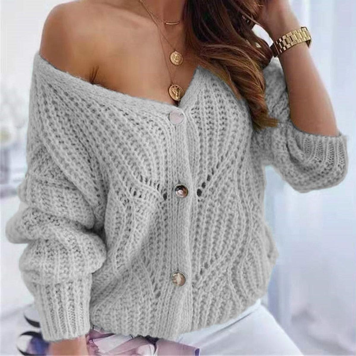 Dames Vest Met Knoopsluiting En Getailleerde Pasvorm