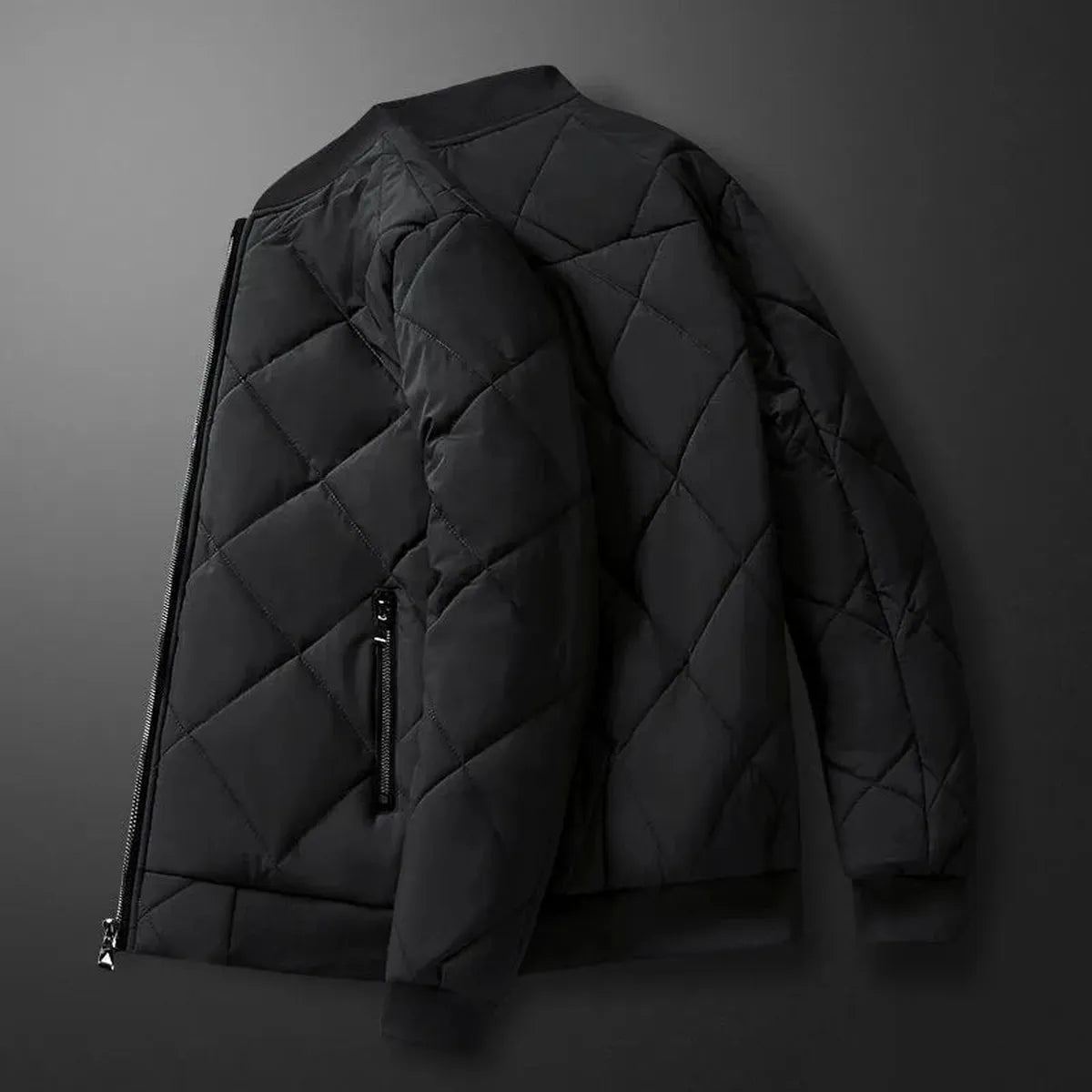 Heren Gezellige Casual Jas voor Herfst en Winter