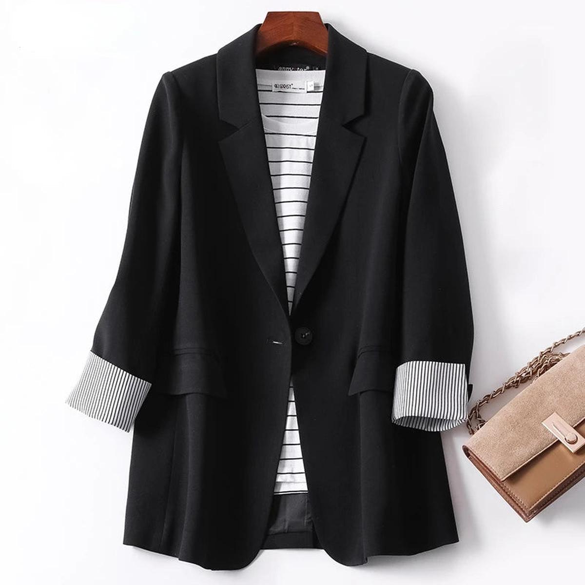 Dames Lange Mouwen Casual Blazer - Harlett