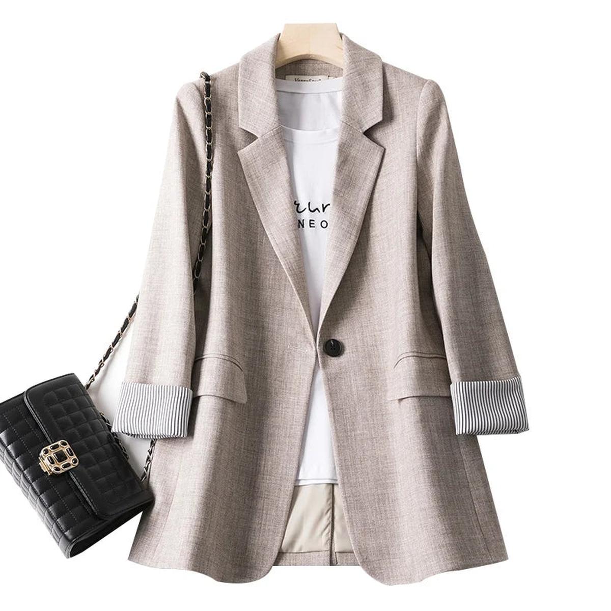 Dames Lange Mouwen Casual Blazer - Harlett