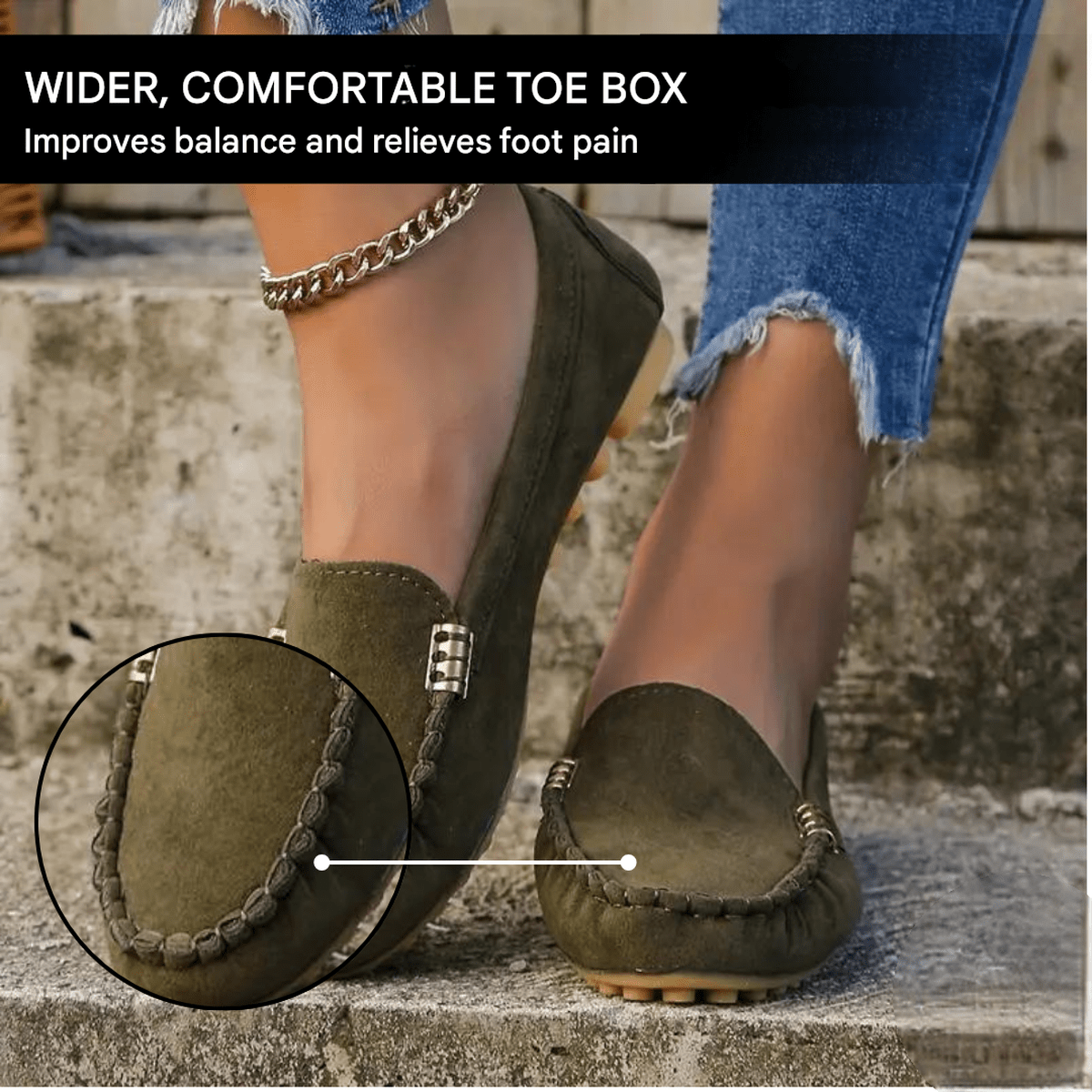 Dames Loafers Voor Herfst Met Natuurlijk Voel En Antislip Zool - Harlett