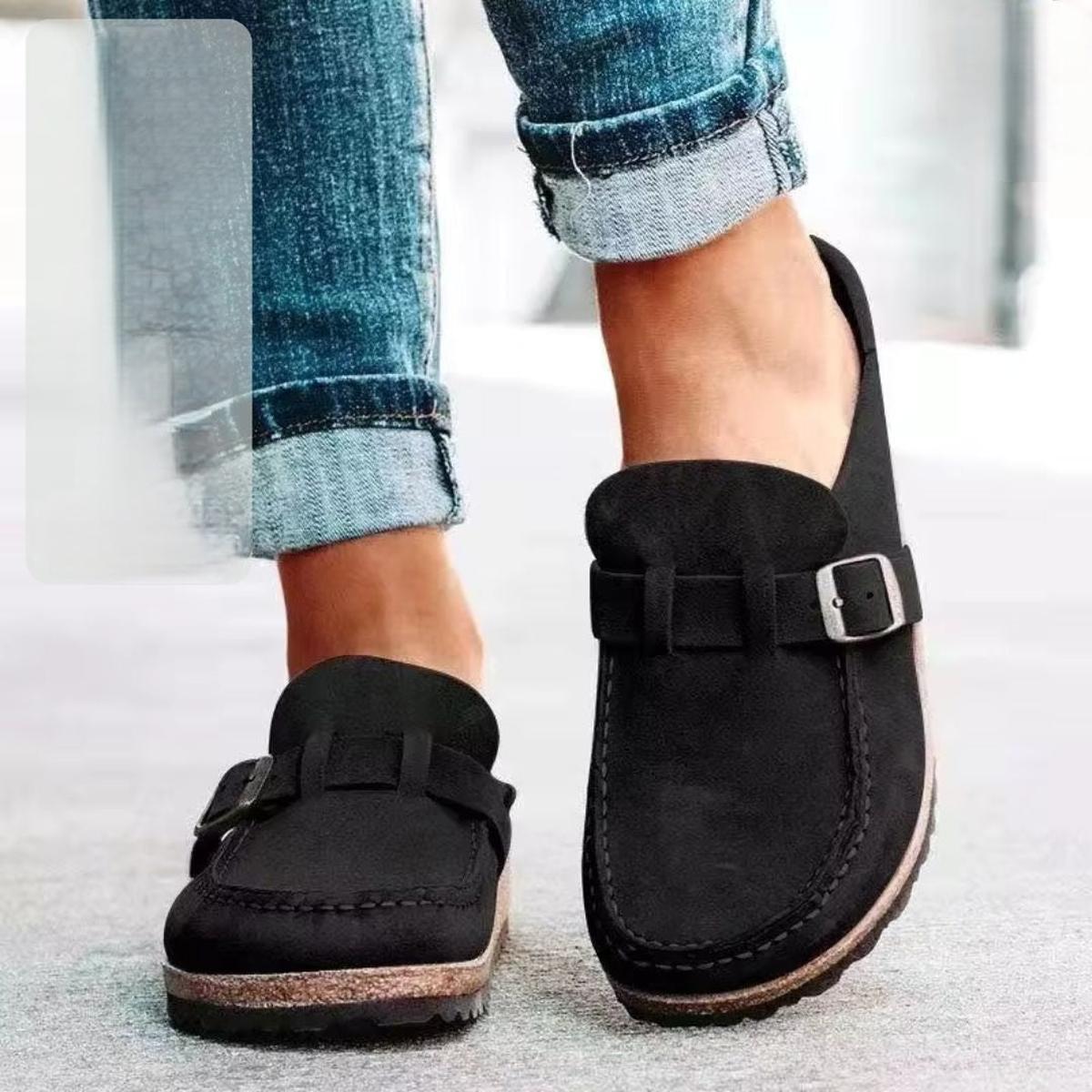 Dames Suède Loafers Met Gesp - Lichtgewicht En Comfortabel Voor Elke Gelegenheid - Harlett