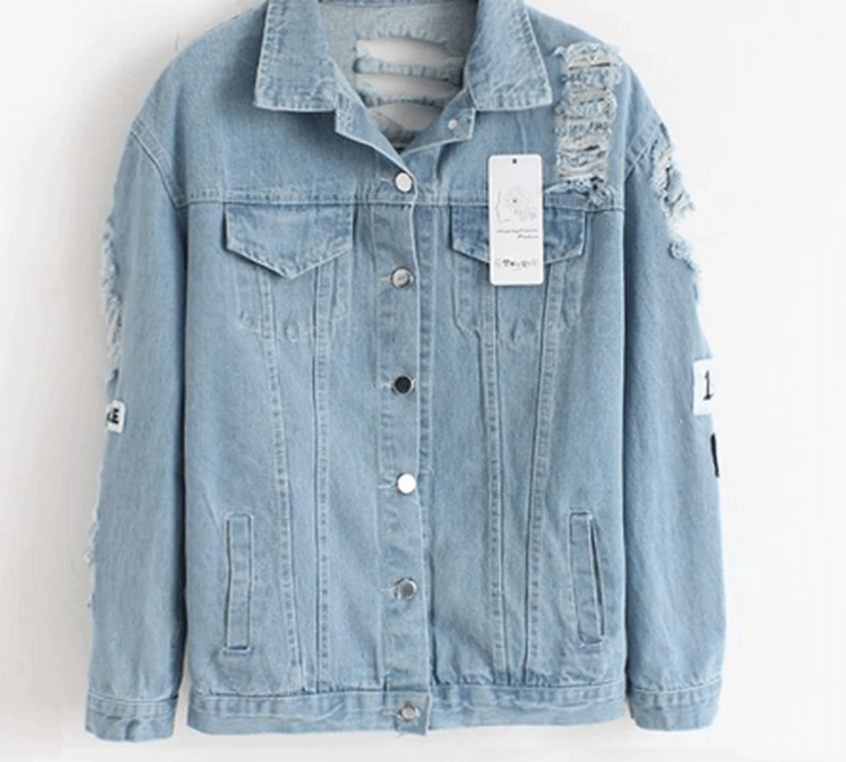 Dames Tijdloze Denimjas Met Knoopsluiting En Ruime Zakken - Harlett