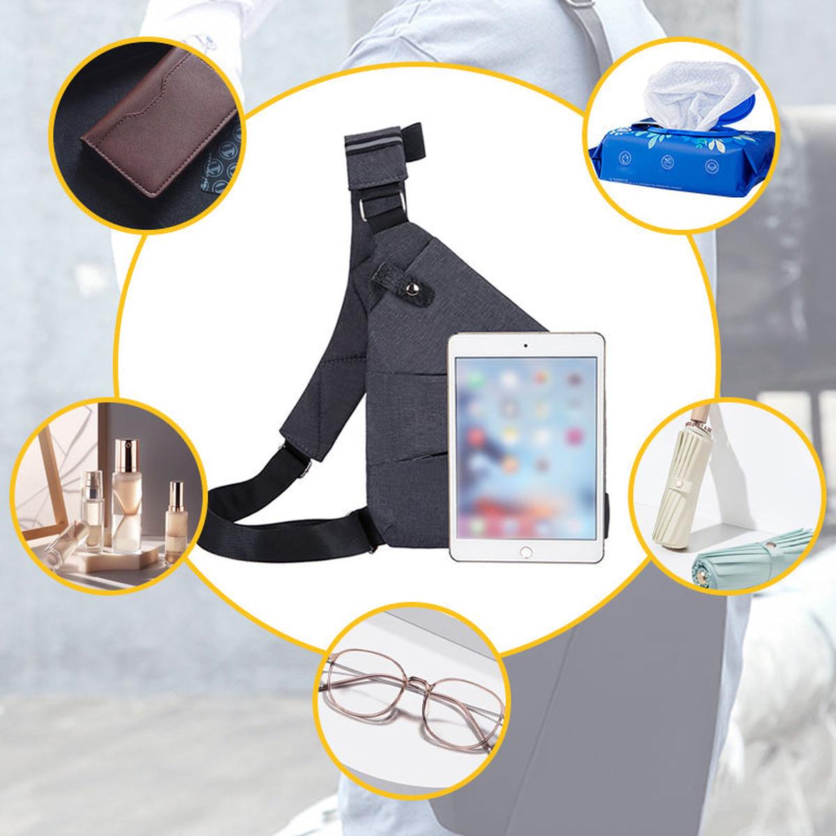 Diefstalbestendige Schoudertas voor Reizen en Dagelijks Gebruik - Harlett