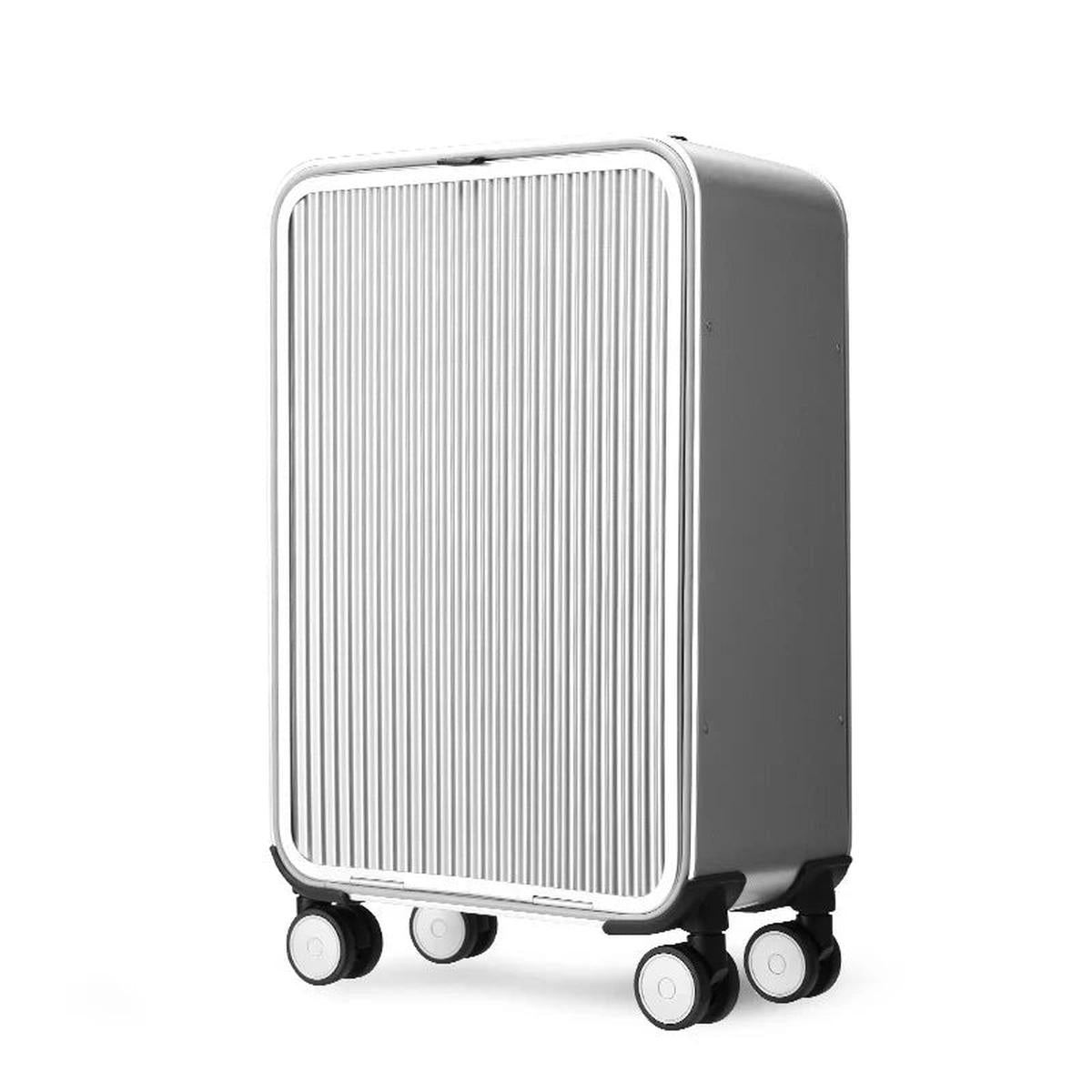 100% Aluminium Koffer Met 360° Spinnerwielen - Luxe Cabine En Ingecheckte Bagage - Harlett