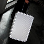 100% Aluminium Koffer Met 360° Spinnerwielen - Luxe Cabine En Ingecheckte Bagage - Harlett