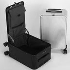 100% Aluminium Koffer Met 360° Spinnerwielen - Luxe Cabine En Ingecheckte Bagage - Harlett