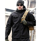 Tactical Softshell Jas Heren - Wind- & Waterdicht (Multi-Pocket)