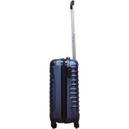 2-Delige Donkerblauwe Hard Shell Bagageset Met 4 Wielen