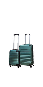 2-Delige Hard Shell ABS Kofferset Met 4 Wielen En Combinatieslot
