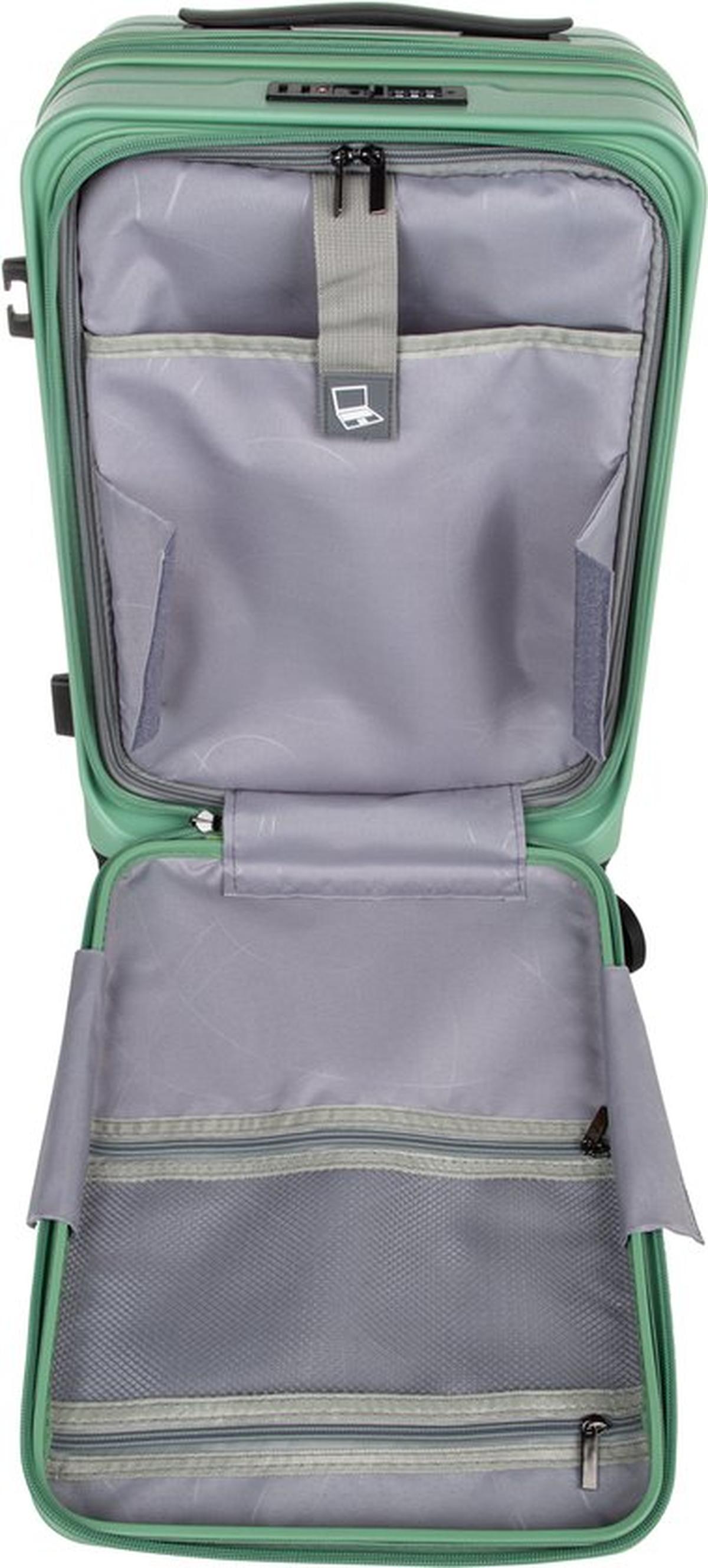 2-Delige Hard Shell Kofferset Met Laptopcompartiment