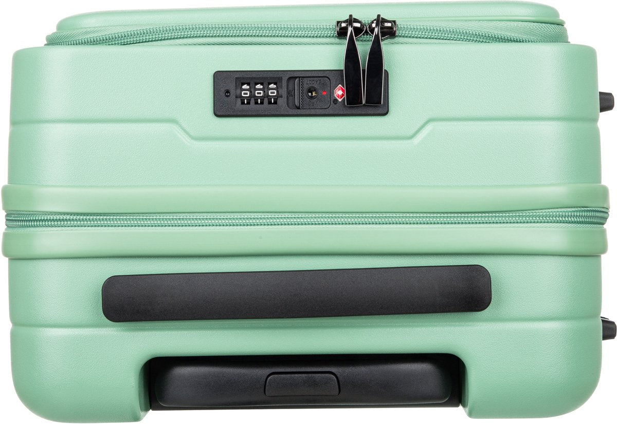 2-Delige Hard Shell Kofferset Met Laptopcompartiment