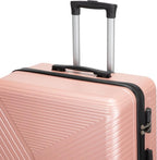 2-Delige Hard Shell Kofferset Met TSA Slot En 360° Spinner Wielen