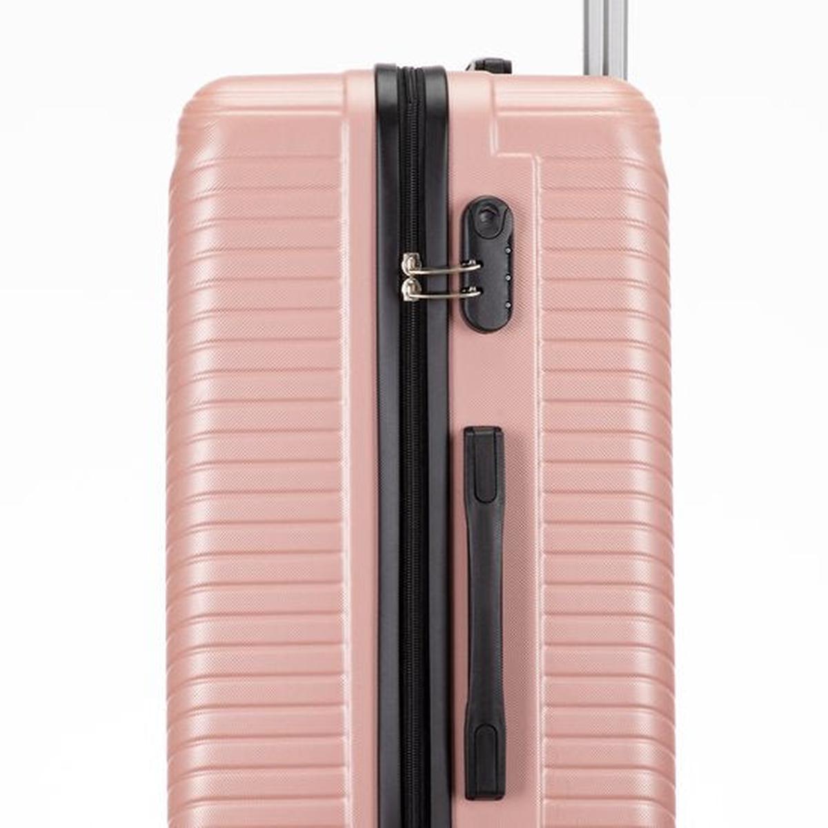 2-Delige Hard Shell Kofferset Met TSA Slot En 360° Spinner Wielen