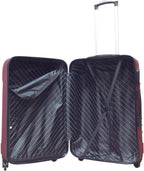 2 - Delige Hard - Shell Kofferset Met XL En S Koffer In Roze - Harlett