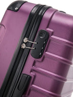2 - Delige Hard - Shell Kofferset Met XL En S Koffer In Roze - Harlett