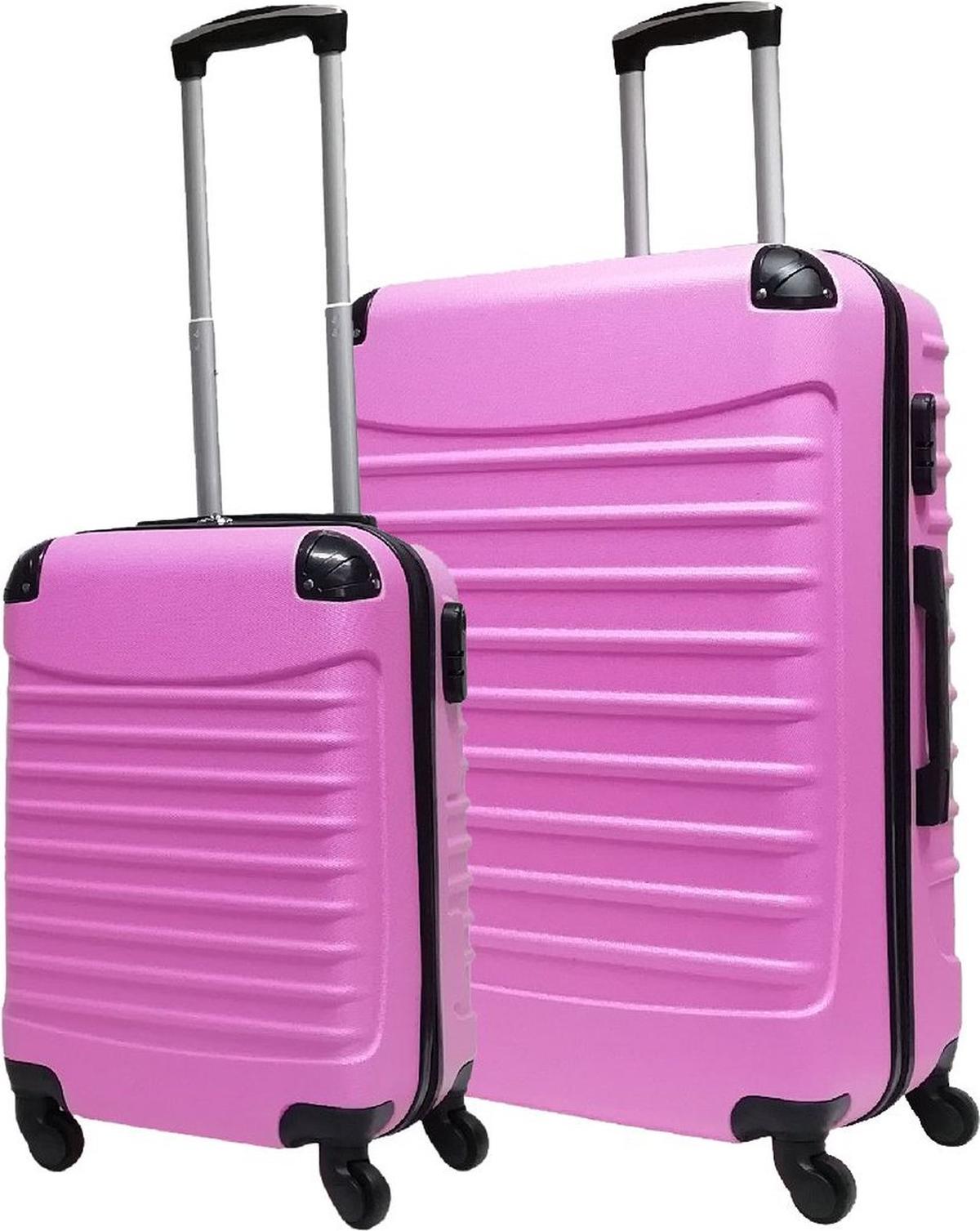 2 - Delige Hard Shell Kofferset Met XL En S Koffer Voor Veilig En Comfortabel Reizen - Harlett