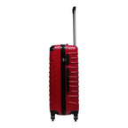 2 - Delige Rood Hard Shell Kofferset Met 4 Wielen - Harlett