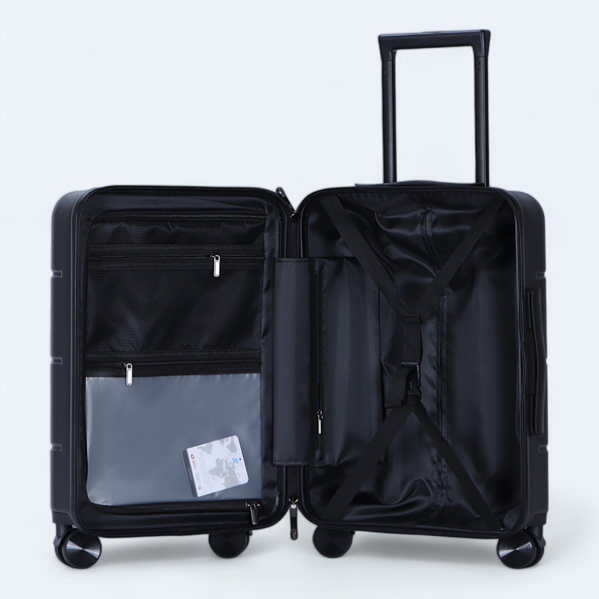 3 - Delige Hardshell Bagageset Met 4 - Wielensysteem - Harlett