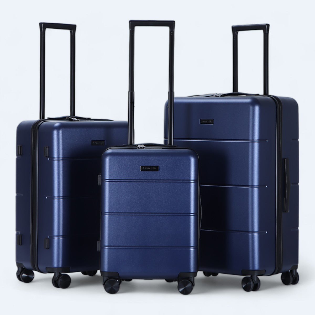 3 - Delige Hardshell Bagageset Met 4 - Wielensysteem - Harlett