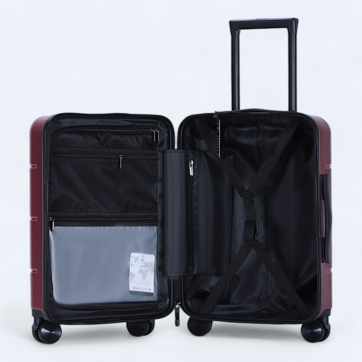 3 - Delige Hardshell Bagageset Met 4 - Wielensysteem - Harlett