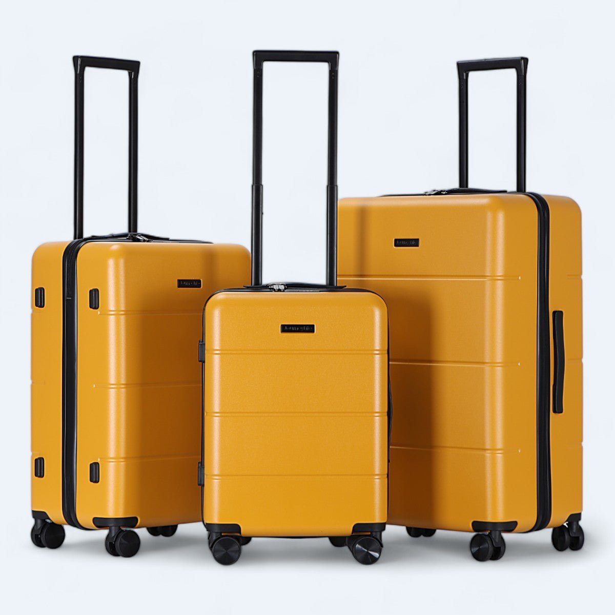 3 - Delige Hardshell Bagageset Met 4 - Wielensysteem - Harlett
