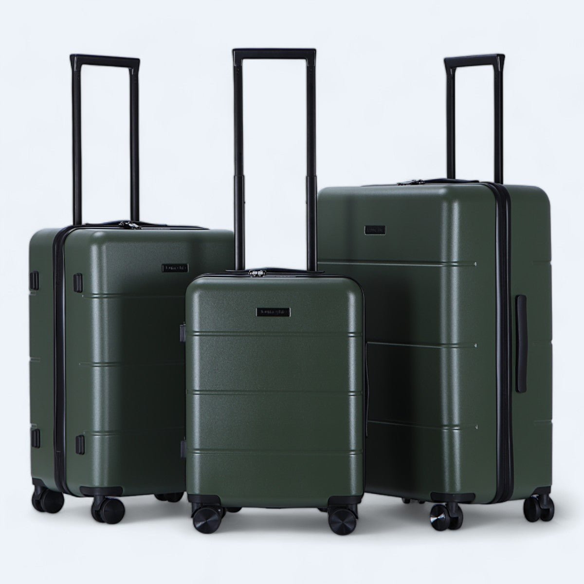 3 - Delige Hardshell Bagageset Met 4 - Wielensysteem - Harlett