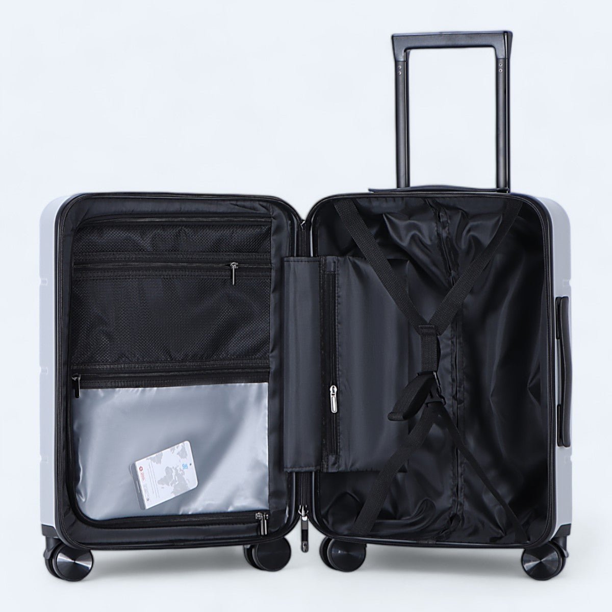 3 - Delige Hardshell Bagageset Met 4 - Wielensysteem - Harlett