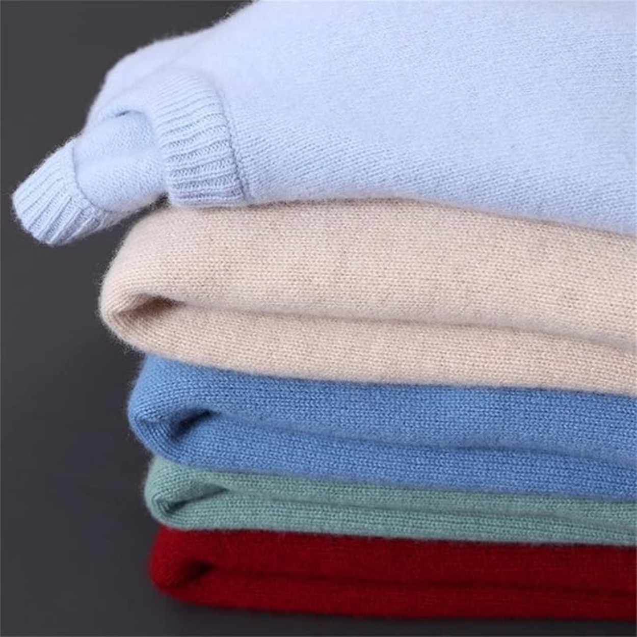 Heren Cashmere Trui - Tijdloos Ontwerp, Premium Kwaliteit