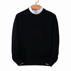 Heren Cashmere Trui - Tijdloos Ontwerp, Premium Kwaliteit