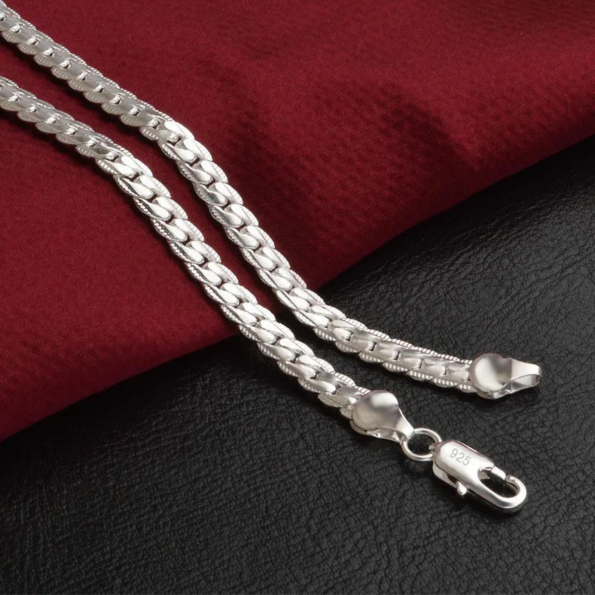 925 Sterling Zilveren Schakelketting - Harlett