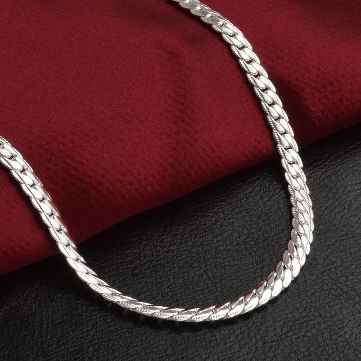 925 Sterling Zilveren Schakelketting - Harlett