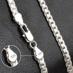 925 Sterling Zilveren Schakelketting - Harlett