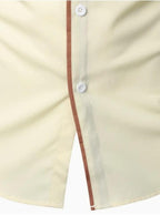 Ademend Casual Overhemd met Lange Mouwen voor Mannen