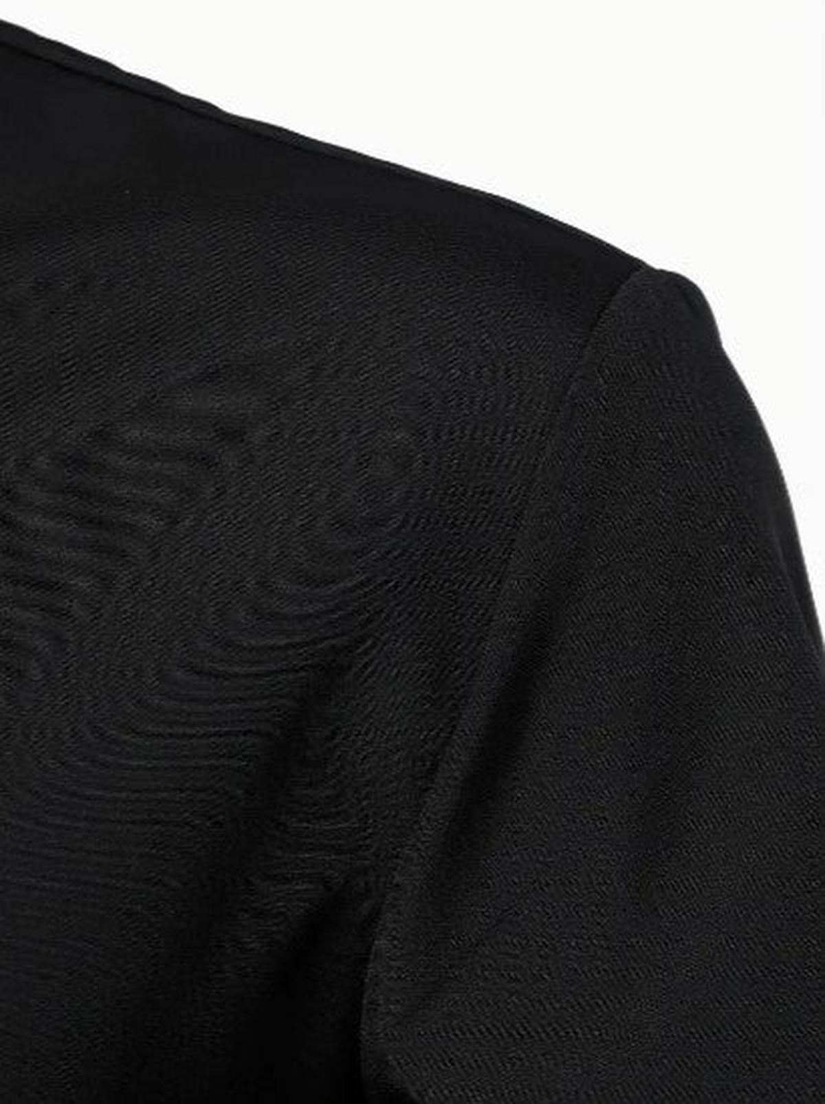 Ademend Casual Overhemd met Lange Mouwen voor Mannen