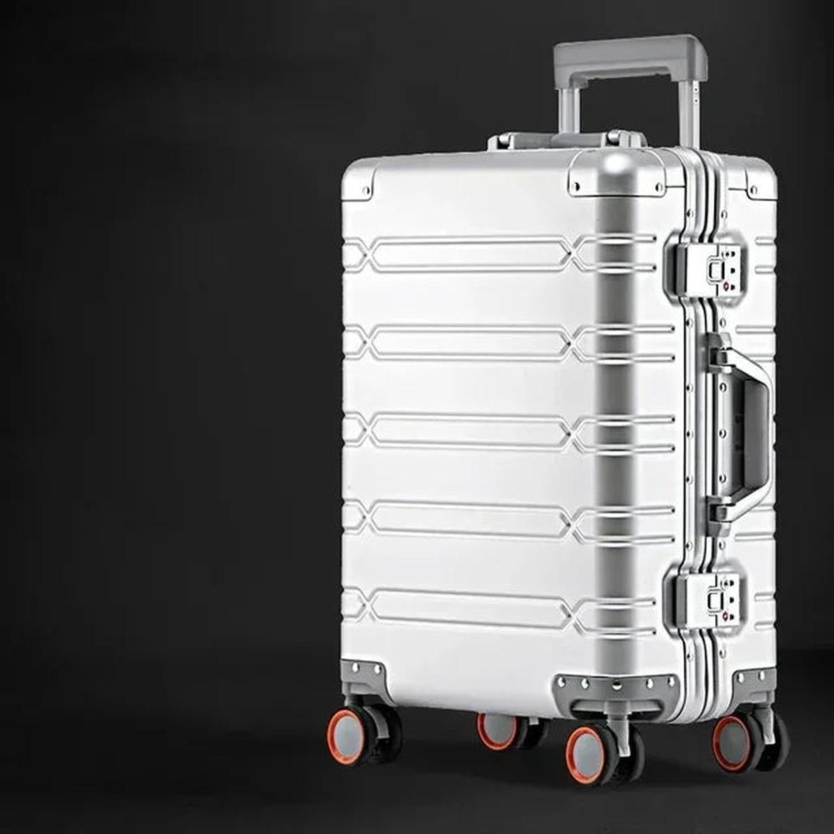 Aluminium-Magnesium Bagage Set Met TSA Slot En Spinner Wielen