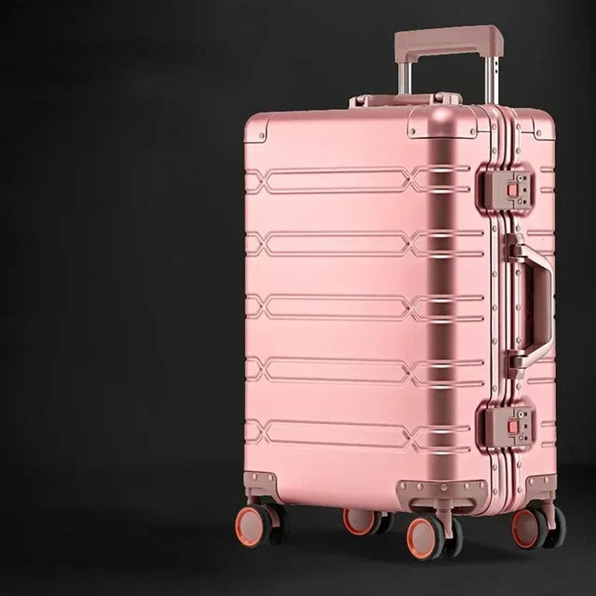 Aluminium-Magnesium Bagage Set Met TSA Slot En Spinner Wielen