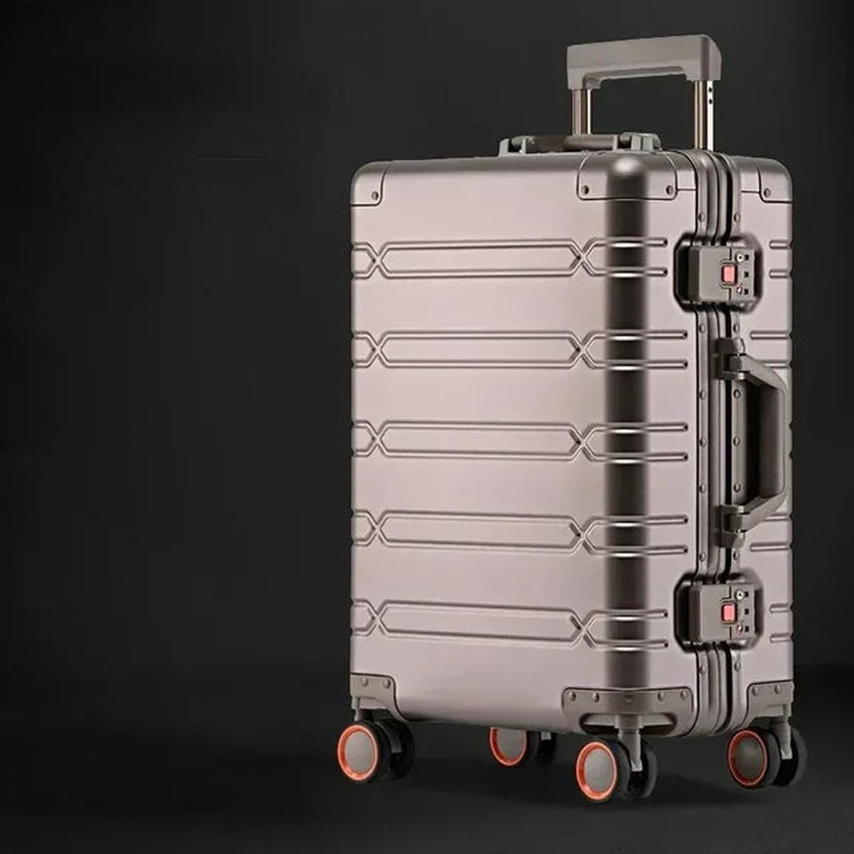 Aluminium-Magnesium Bagage Set Met TSA Slot En Spinner Wielen