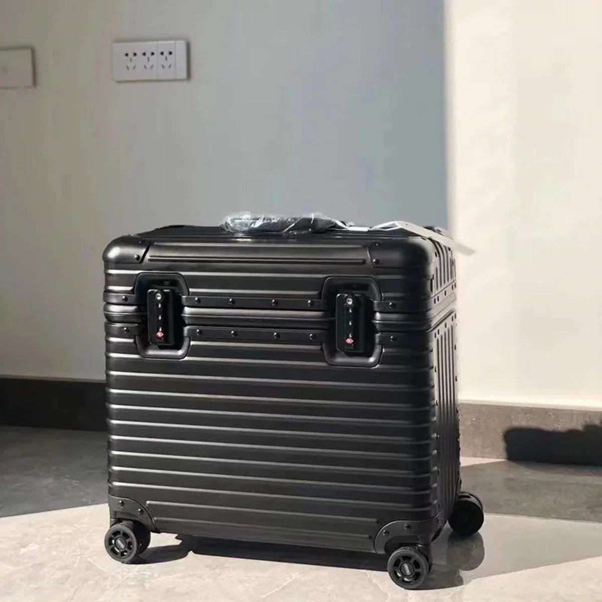 Aluminium-Magnesium Harde Koffer Met 360° Spinner Wielen Voor Luxe Reizen