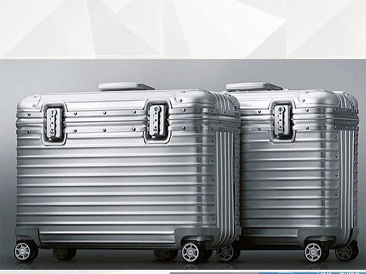 Aluminium-Magnesium Harde Koffer Met 360° Spinner Wielen Voor Luxe Reizen