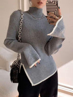 Asymmetrische Damestrui Van Premium Stoffenmix