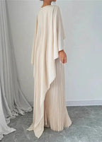 Batwing Mouwen Maxi Jurk