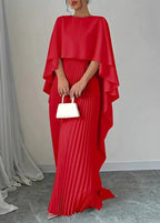 Batwing Mouwen Maxi Jurk