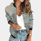 Bloemenprint Damesjas van Premium Polyester