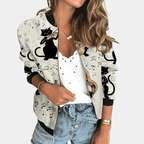 Bloemenprint Damesjas van Premium Polyester